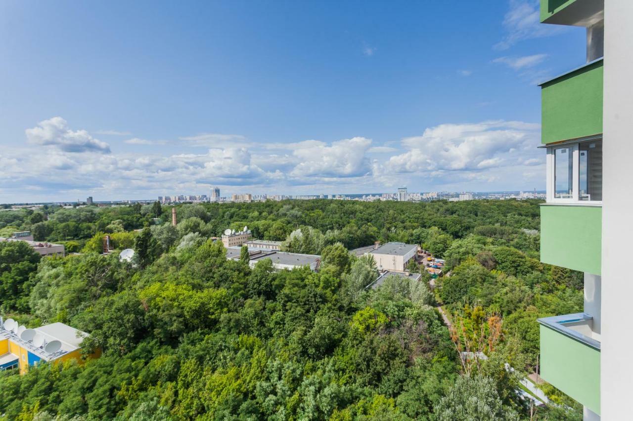 Апартаменти Герцена 35 Kiev Bagian luar foto